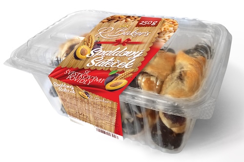 Špaldový šáteček s povidly 250g