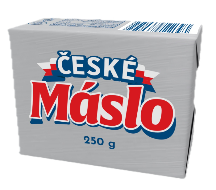 České máslo 250 g