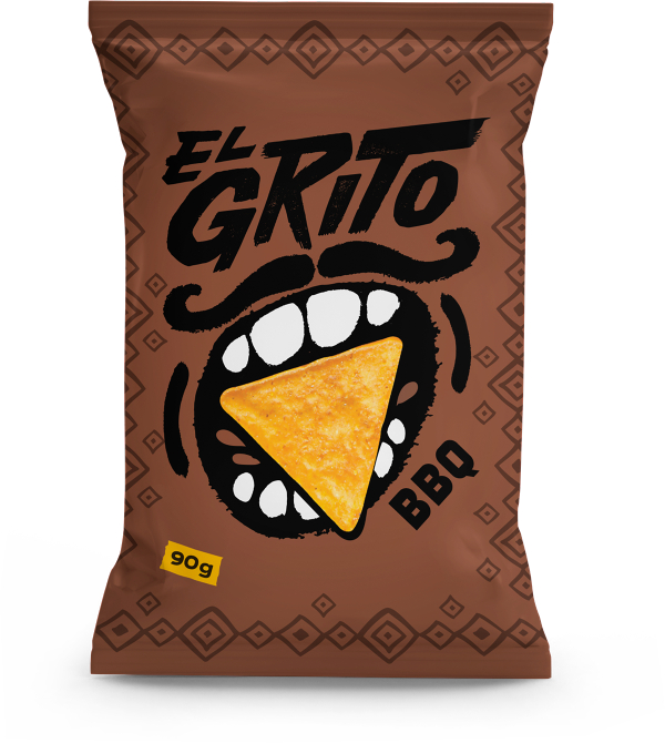 Kukuřičné tortilla chipsy BBQ 90g