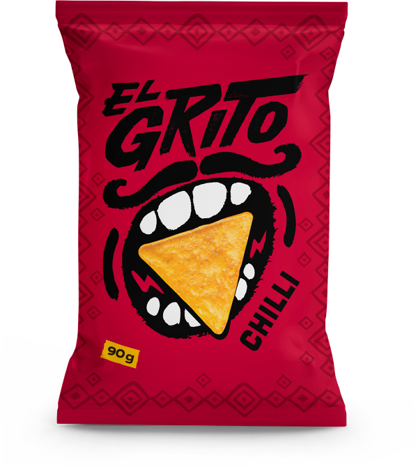 Kukuřičné tortilla chipsy chilli 90g