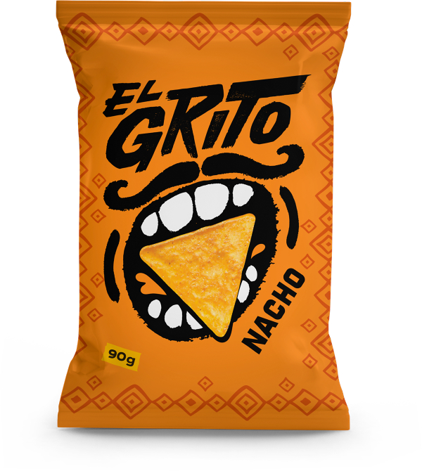 Kukuřičné tortilla chipsy nacho 90g