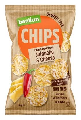 Benlian chips Jalapeño & cheese 60g