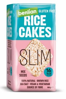 Benlian Rice cakes mixed seeds 100g Slim