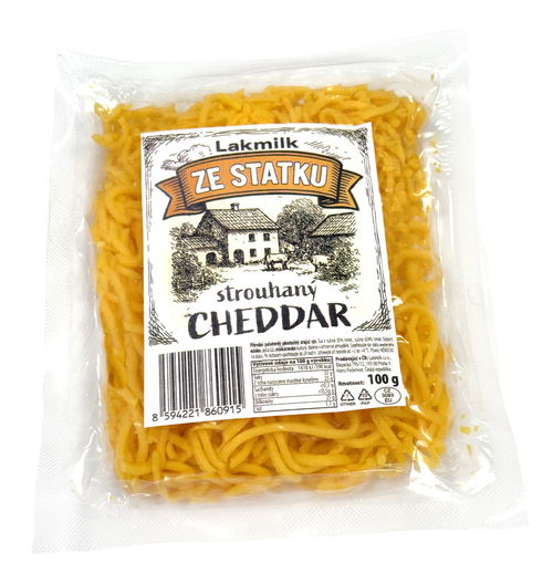 Strouhaný cheddar 100g