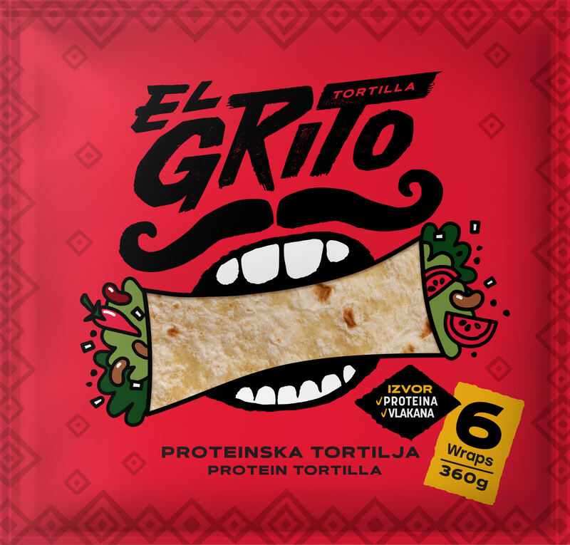 Proteinová tortilla 360g 6ks