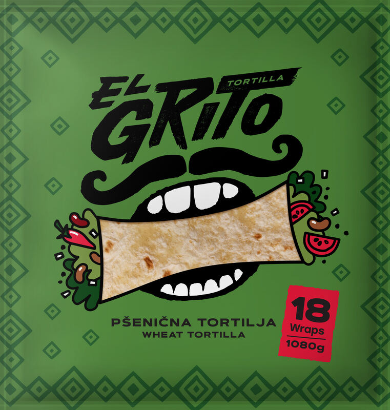 Pšeničná tortilla 1080g 18ks
